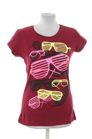 Bordeauxrote Bluse