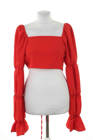 Rote Bluse