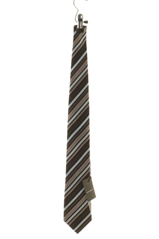 Krawatte Streifen 100% Seide