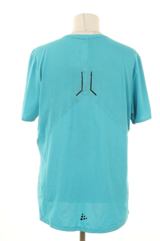 Türkisfarbenes T-Shirt
