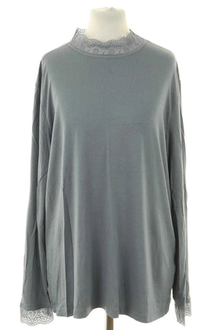 Blaue Bluse