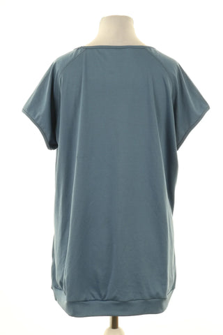 Blaue Bluse