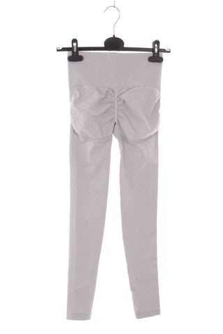 Graue Leggings