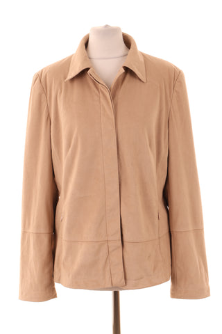 Beige Jacke