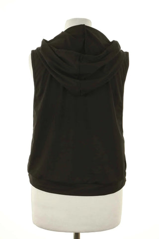 Schwarzes Blusentop