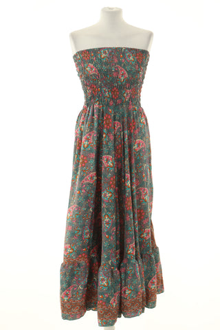 Kleid mit Muster 100% Seide