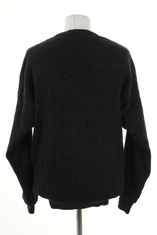 Graphitfarbener Pullover