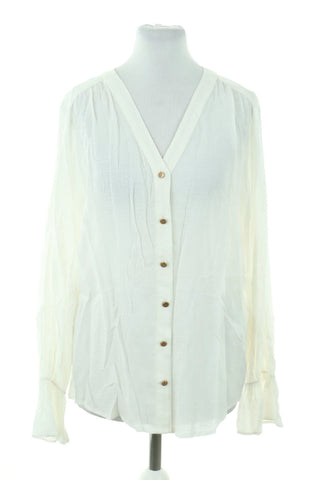 Cremefarbene Bluse