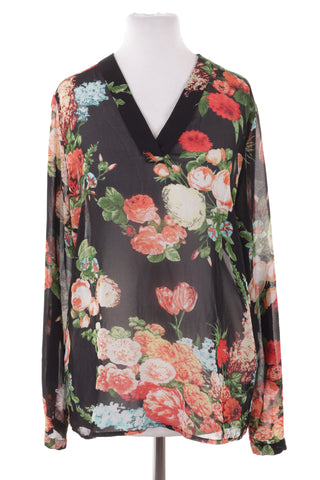 Bluse mit Blumenmuster