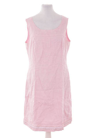 Rosa Kleid 100% Leinen