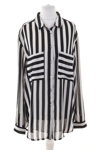 Bluse mit Streifen