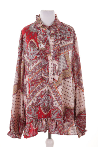 Bluse mit Muster