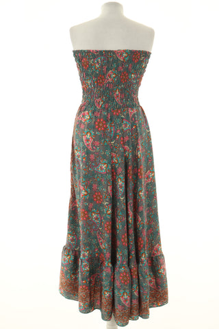 Kleid mit Muster 100% Seide