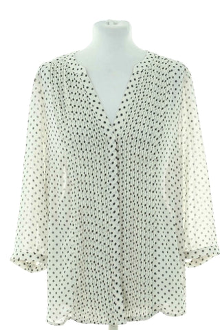 Bluse mit Punkten
