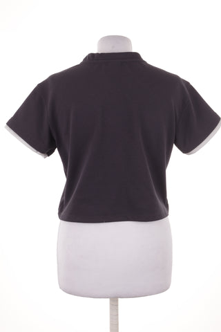 Graue Bluse