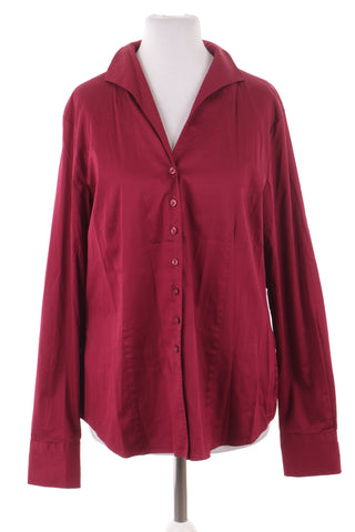Bordeauxrote Bluse