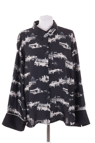 Bluse mit Muster