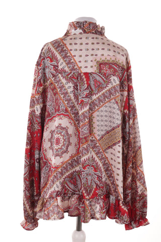 Bluse mit Muster