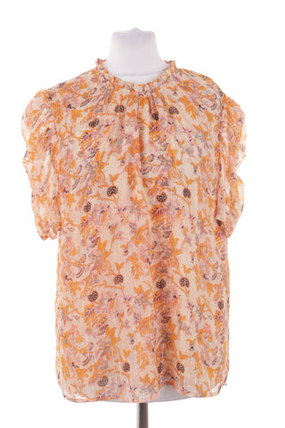 Bluse mit Blumenmuster