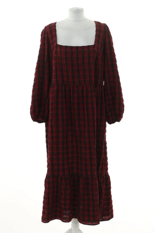 Kariertes Kleid