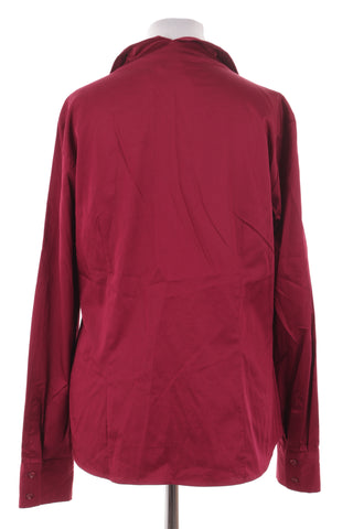 Bordeauxrote Bluse