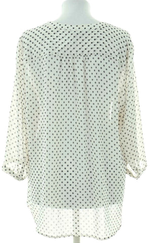 Bluse mit Punkten