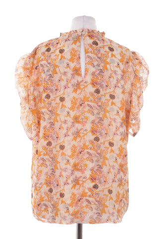 Bluse mit Blumenmuster