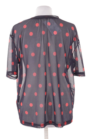 Gepunktete Bluse
