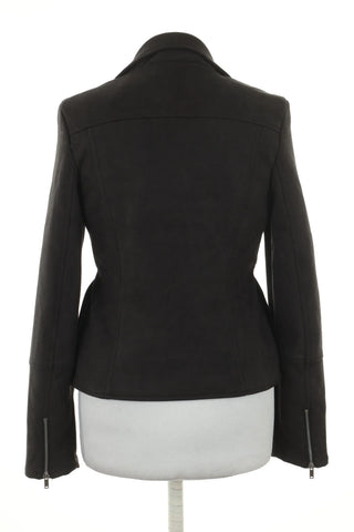 Schwarze Bikerjacke