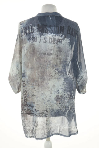 Bluse mit Muster