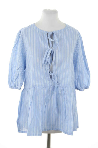 Bluse mit Streifen