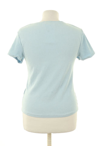 Blaue Bluse