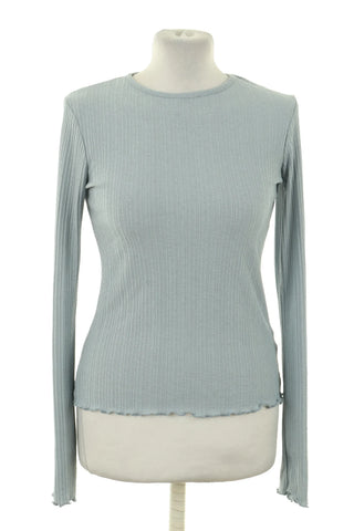 Blaue Bluse