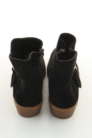 Schwarze Stiefeletten