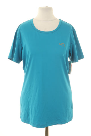 Türkisfarbenes T-Shirt