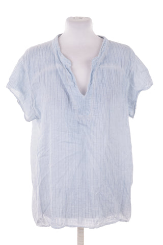 Blaue Bluse