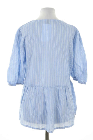 Bluse mit Streifen