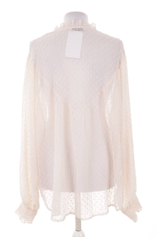 Cremefarbene Bluse