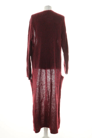 Bordeauxroter Cardigan
