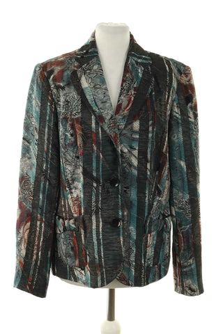 Gemusterte Jacke