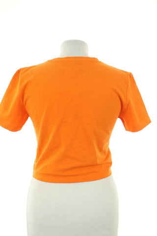 Orange Bluse