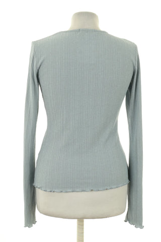 Blaue Bluse