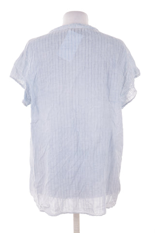 Blaue Bluse