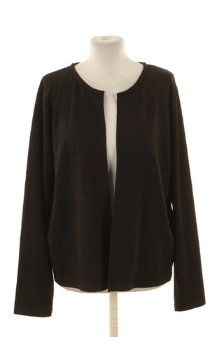 Schwarze Überwurfjacke