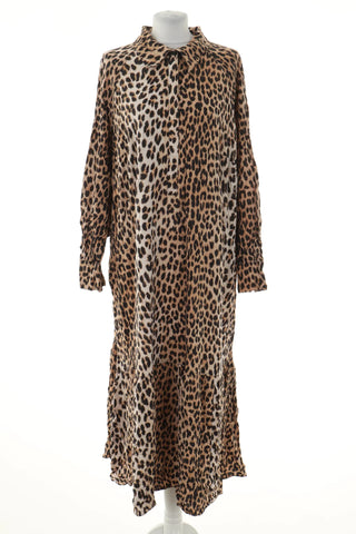 Leopardenmuster Kleid