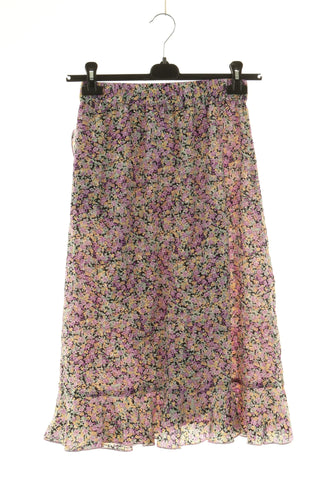 Rock mit Blumenmuster