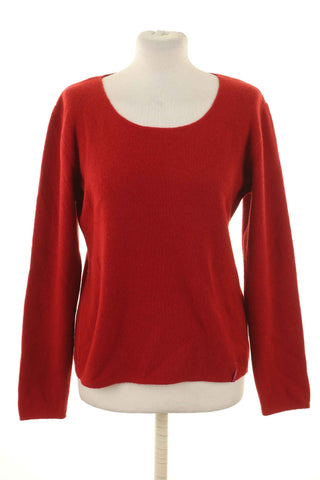 Sweter czerwony 60% wełna, 20% angora
