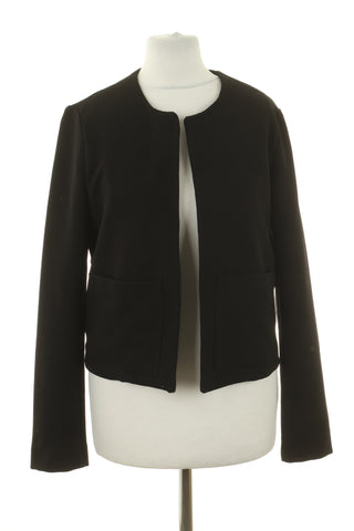 Schwarze Überwurfjacke