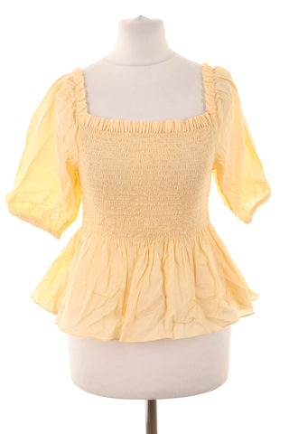 Gelbe Bluse