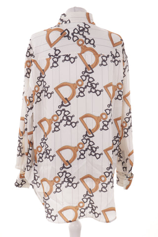 Bluse mit Muster
